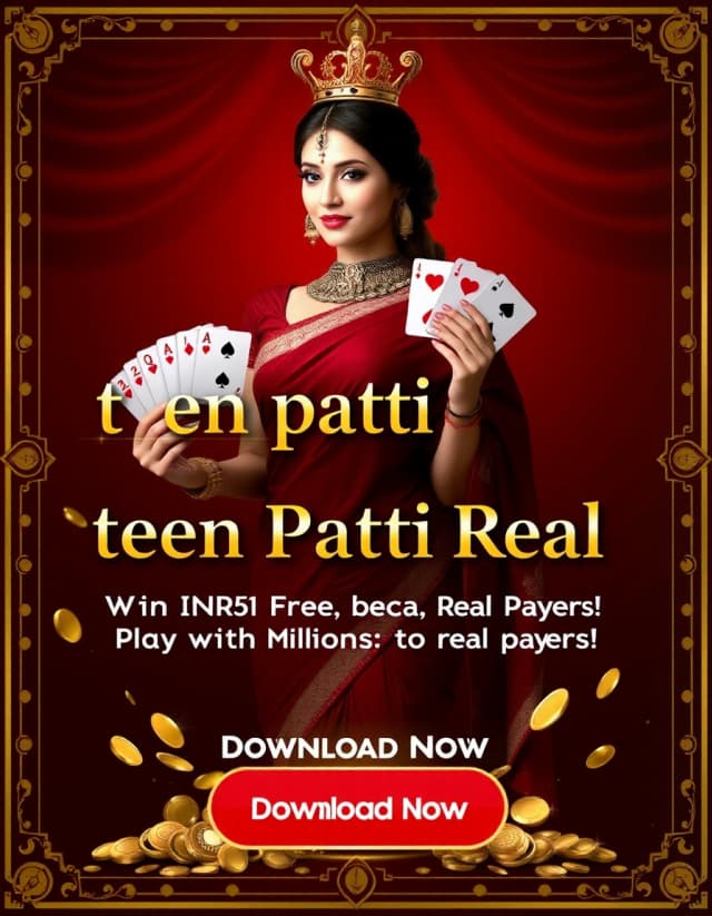 Teen Patti Real Cash Apk Banner